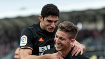 Valenc Celebracion gol de Vietto