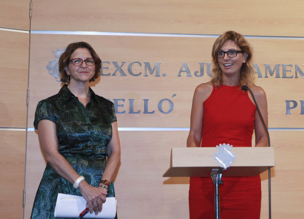 L'alcaldessa de Castelló amb la consellera de Medi Ambient