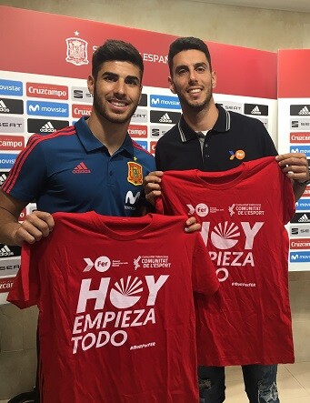 Pablo Torrijos y Marco Asensio.