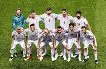 Seleccion Española Alineacion ante Iran