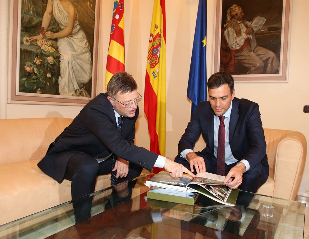 Ximo Puig, ha mantenido una reunión con el presidente del Gobierno, Pedro Sánchez 2