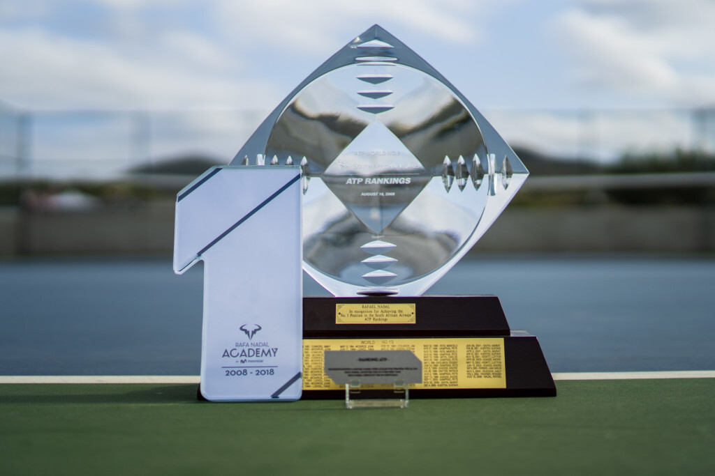 Trofeo 1x10 (2018) y Trofeo ATP (2008)..