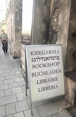 Librería donde se ha llevado a cabo la primera liberación en Cracovia
