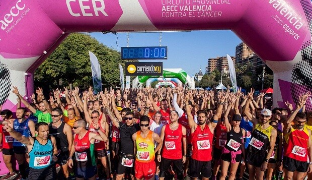 Cerca de 10.000 personas se reúnen este 21 de octubre en la III!ª Acción Solidaria “València Contra el Cáncer.