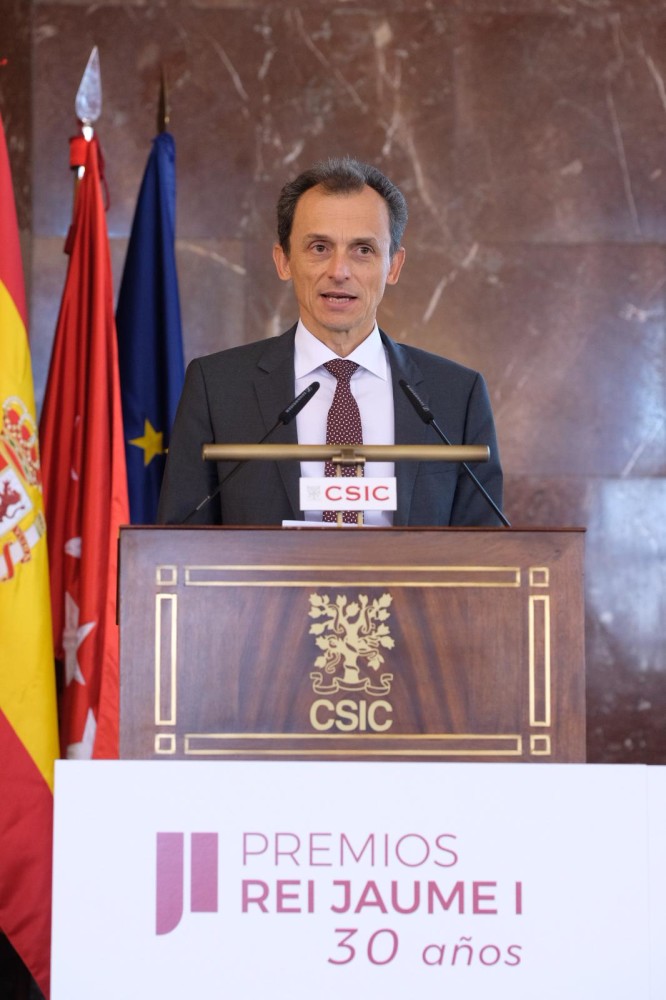Pedro Duque durante el Acto organizado por Premios Rei Jaume I (2)