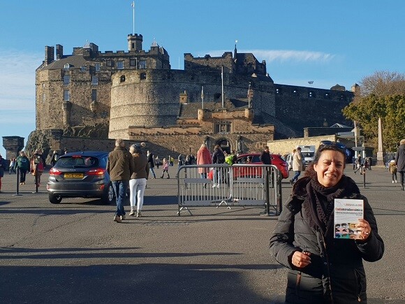 4 La delegada de LIBRO VUELA LIBRE visitando los lugares más emblemáticos de Escocia