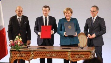 Macron-Merkel nuevo tratado franco alemán