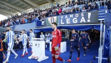 Valencia-Leganes salto al campo