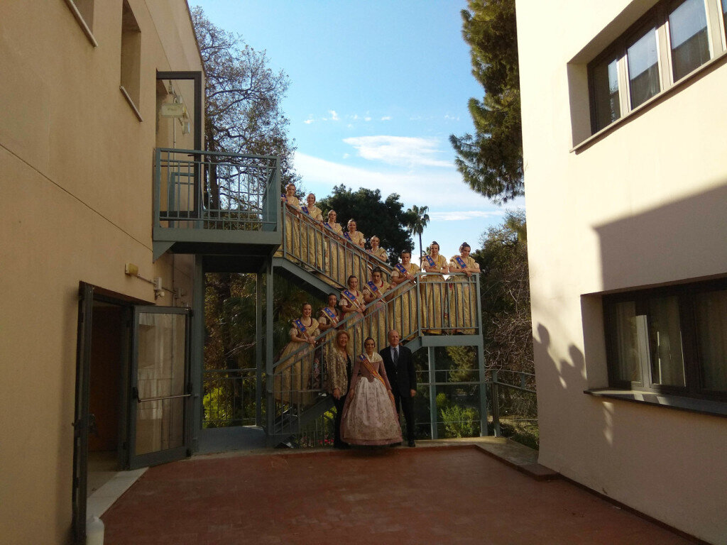 Visita Fallera Mayor y Corte2