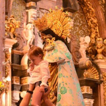 Virgen de los Desamparados en la Catedral de València. Foto: E. García