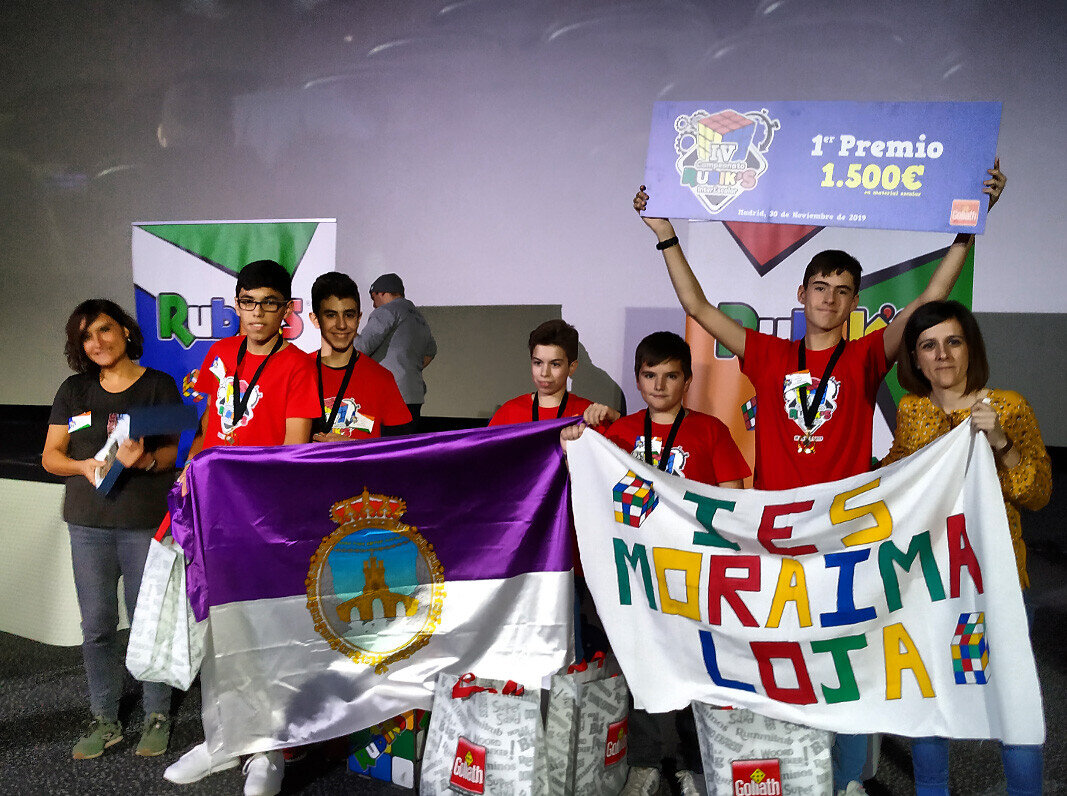 Ganadores Campeonato Rubiks - M