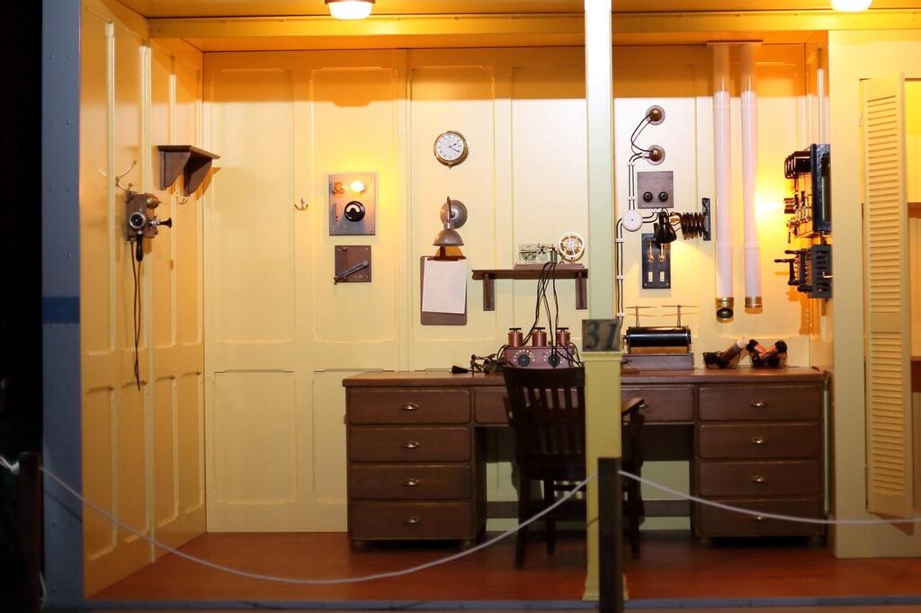 Foto Cabina Marconi Titanic