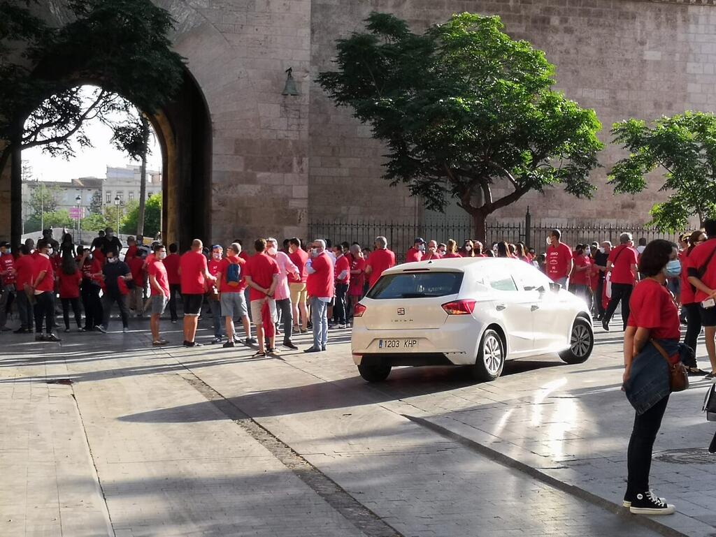 'Con nuestro pan no se juega' es el lema de la convocatoria que encabeza Fidel Molina de SOS Hostelería (2)