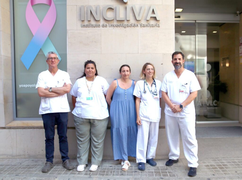 De izquierda a derecha: Jaime Signes-Costa, Julia Tarraso, Natividad Blasco, Alba Mulet y Pablo Royo.
