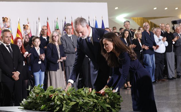 Emotivo homenaje a las víctimas de la DANA en la Ciudad de las Artes y las Ciencias por Sus Majestades los Reyes 18 reyes acto homenaje victimas DANA 20251029 14