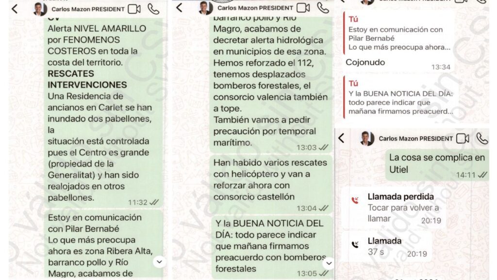 El WhatsApp de Pradas 1