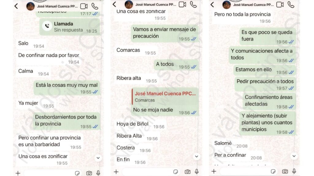 El WhatsApp de Pradas 4