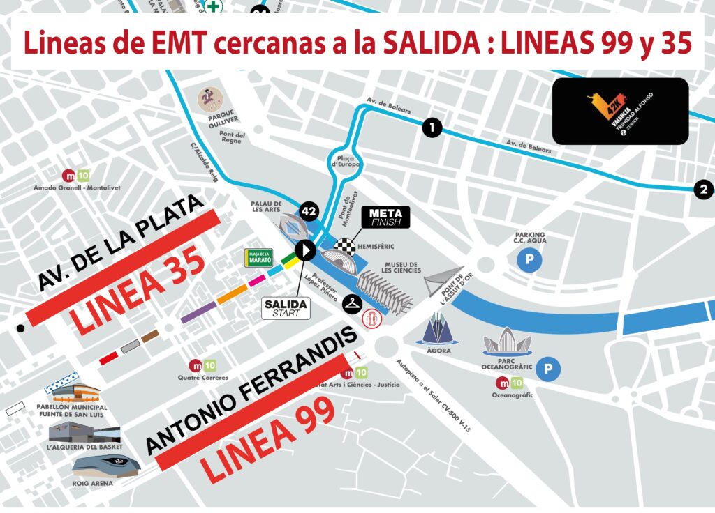 Consulta los cortes de tráfico por la Marató de Valencia y el dispositivo especial de movilidad 5 G7V4nZ7WQAA0YHh 1