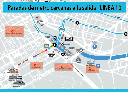Consulta los cortes de tráfico por la Marató de Valencia y el dispositivo especial de movilidad 4
