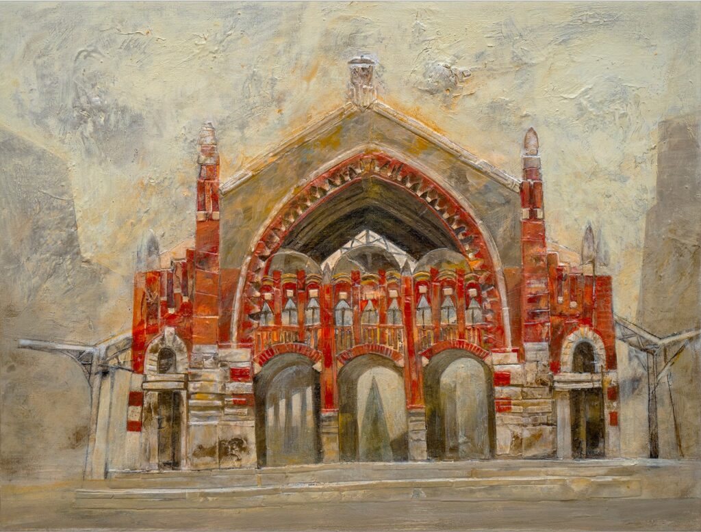 El Mercado de Colón lanza sus primeros premios y abraza el talento de Ángela Pérez, José Manuel Casañ, Rodríguez Uribes, Pablo Motos y Ricard Camarena 2 CUADRO ORIGINAL PARA PREMIO MERCADO COLON DE HORACIO SILVA