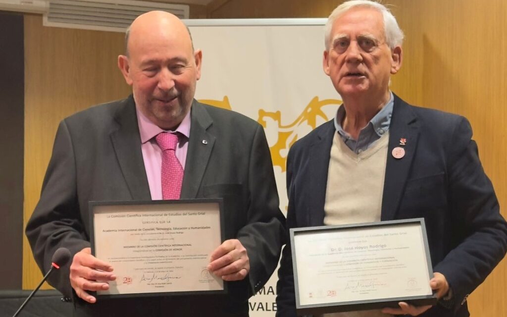 El Dr. José Hoyo Rodrigo, nuevo miembro de la Comisión Científica Internacional de Estudios del Santo Grial 3 WhatsApp Image 2026 01 16 at 08.44.20