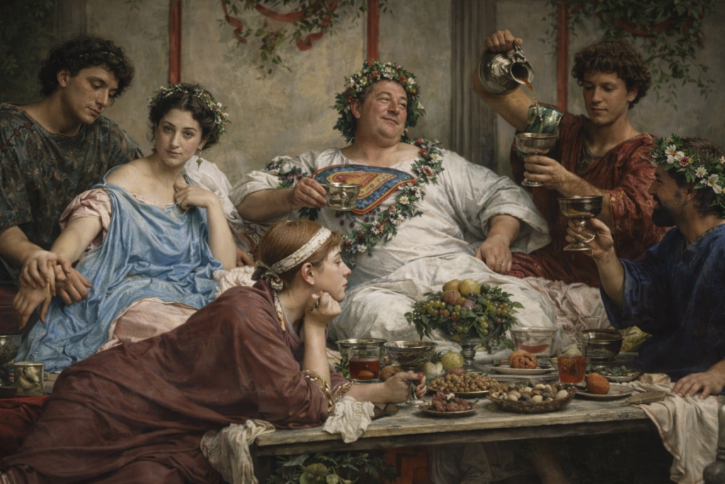 El brindis: cuando levantar una copa era una cuestión de vida o muerte 2 brindis Mediana