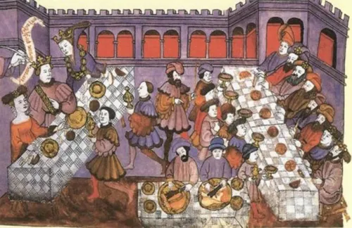 El brindis: cuando levantar una copa era una cuestión de vida o muerte 3 c7e1fe1035c346940cf59d9a39dfe79e medieval life medieval art