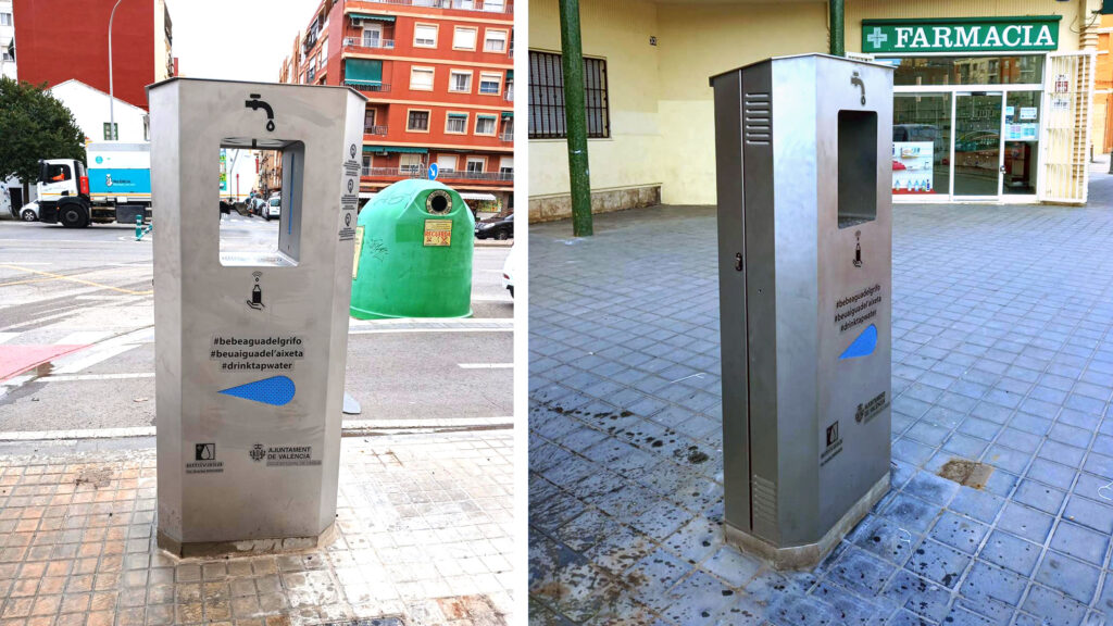 0211 Font agua refrigerad fuente valencia carrer Mari Blas de Lezo 2