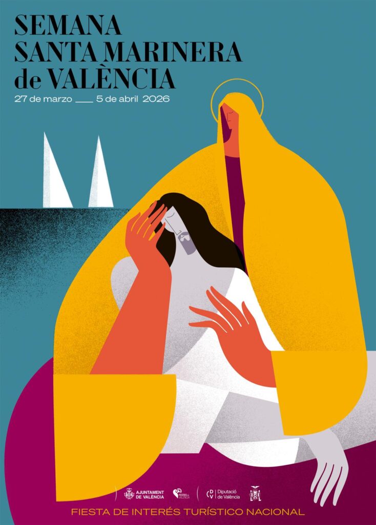La Semana Santa Marinera de Valencia desvela un cartel que emociona desde el silencio 4 La Semana Santa Marinera de Valencia desvela un cartel que emociona desde el silencio 3