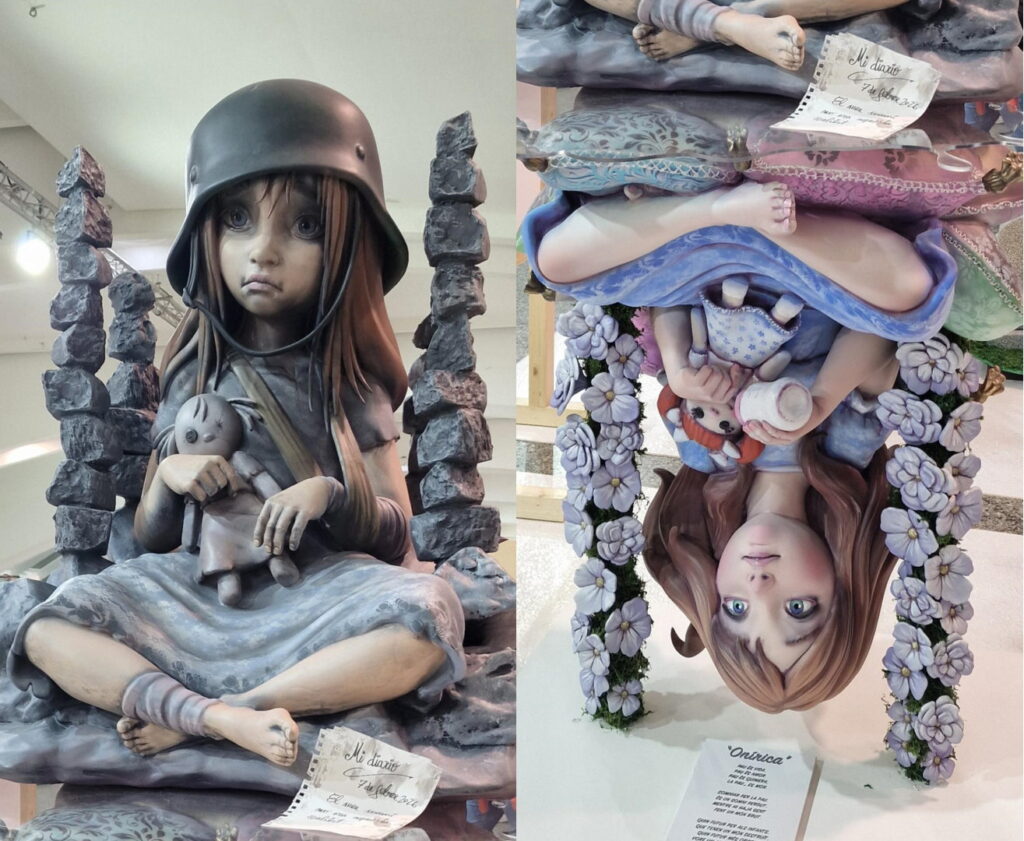 El mensaje oculto del Ninot Indultat 2026: el poema que muchos no vieron 3 Sueca Literato Azorin Ninot Indultat 2026 6