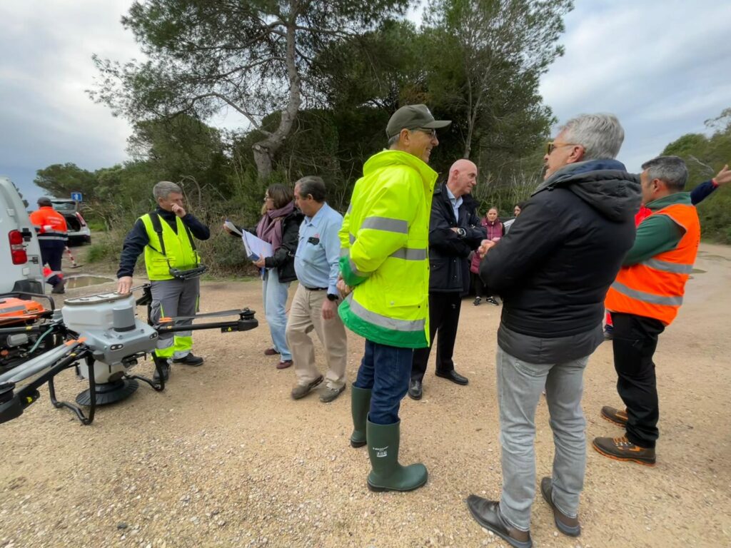 Guerra tecnológica al mosquito en la Devesa: Drones fumigan las zonas inacabables del Saler 2 WhatsApp Image 2026 03 11 at 11.51.42