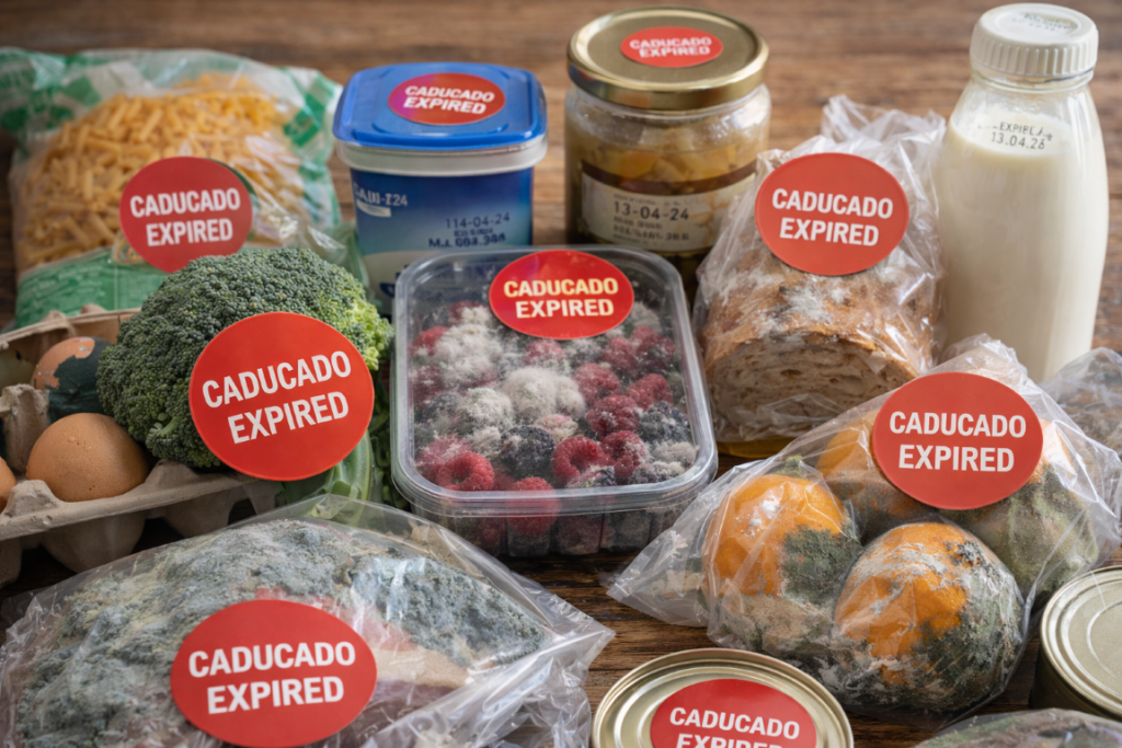 comida caducada Mediana 1