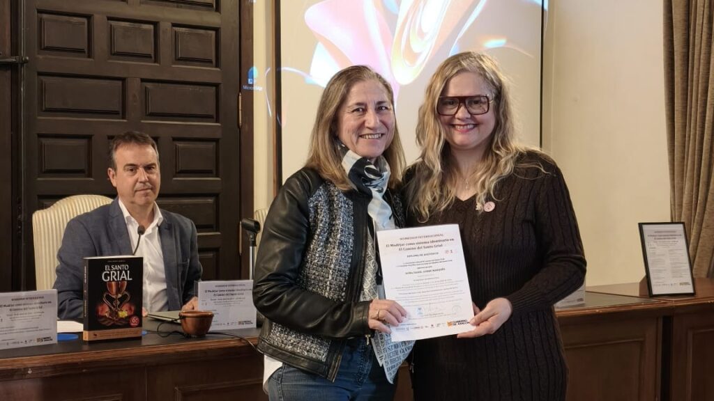 I WORKSHOP INTERNACIONAL EN TERUEL. ENTREGA DE DIPLOMAS DRA. MAFE. 16 ABRIL 2026. FOTO DE LIUBOV DANIEL