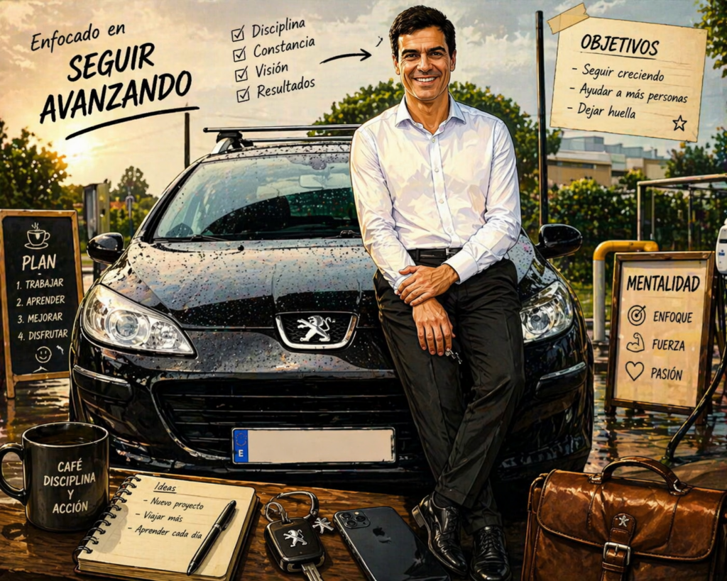 el Peugeot de Pedro Sanchez 1 1