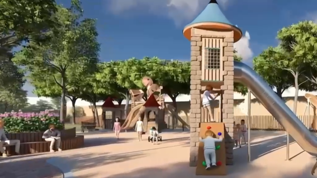 Valencia tendra un nuevo parque infantil inspirado en Gulliver junto al Jardin del Turia 2