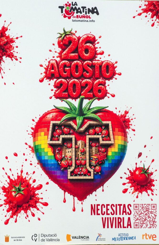 La Tomatina de Buñol será la más accesible e internacional de su historia y se verá en directo por RTVE 1 tomatina 2026 06 04 at 16.20.13 1