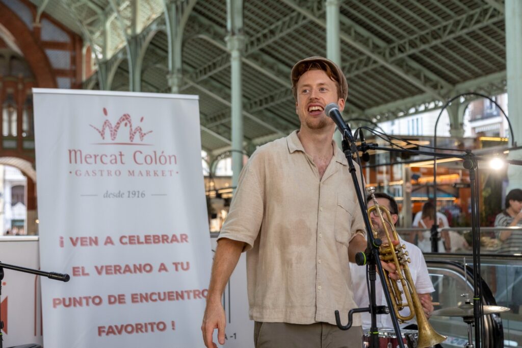 Un momento de la actuacion de Jazz