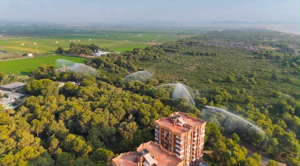 Valencia activa canones de agua refugios climaticos y suspende actividades por la ola de calor 1