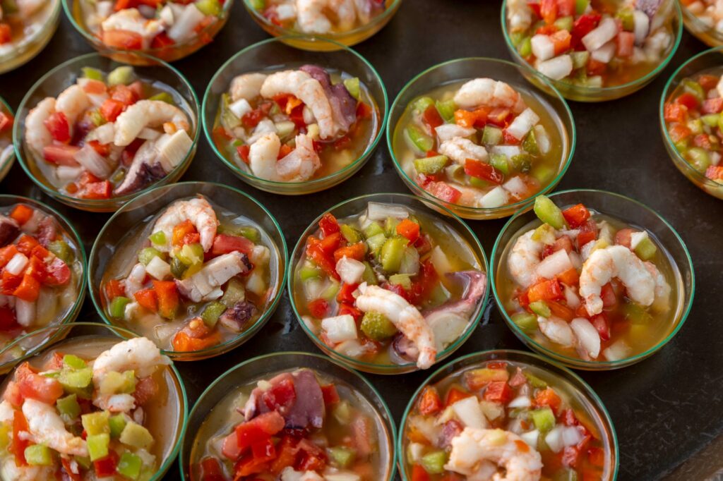 salpicon de gamba y pulpo