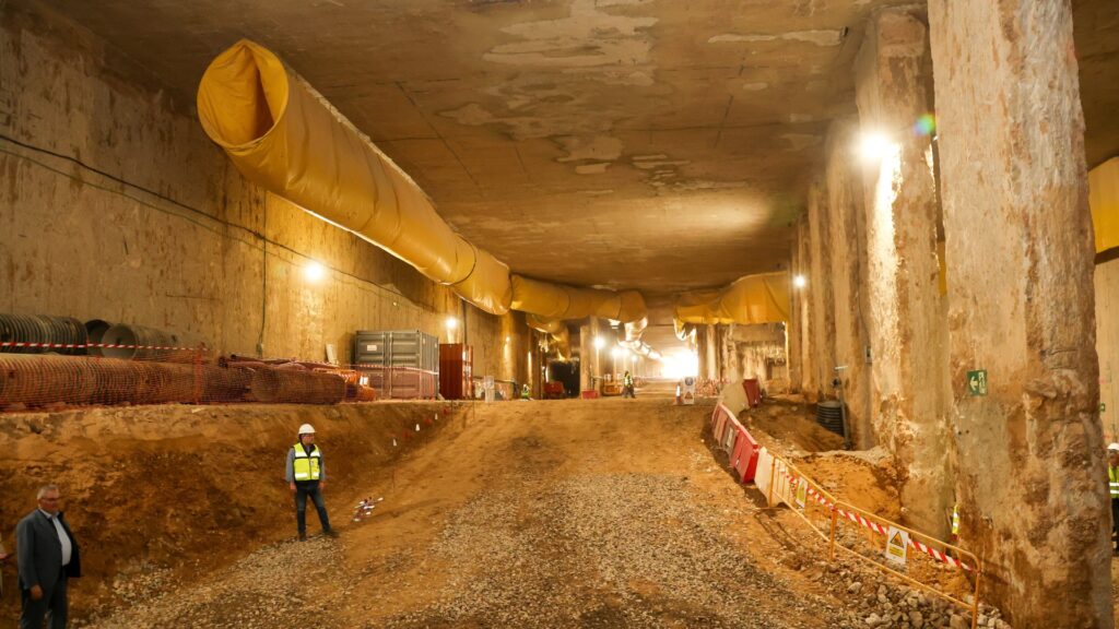 El Canal de Acceso transforma la entrada ferroviaria a Valencia: así avanzan las obras del futuro túnel 8 Imagen tunel formato