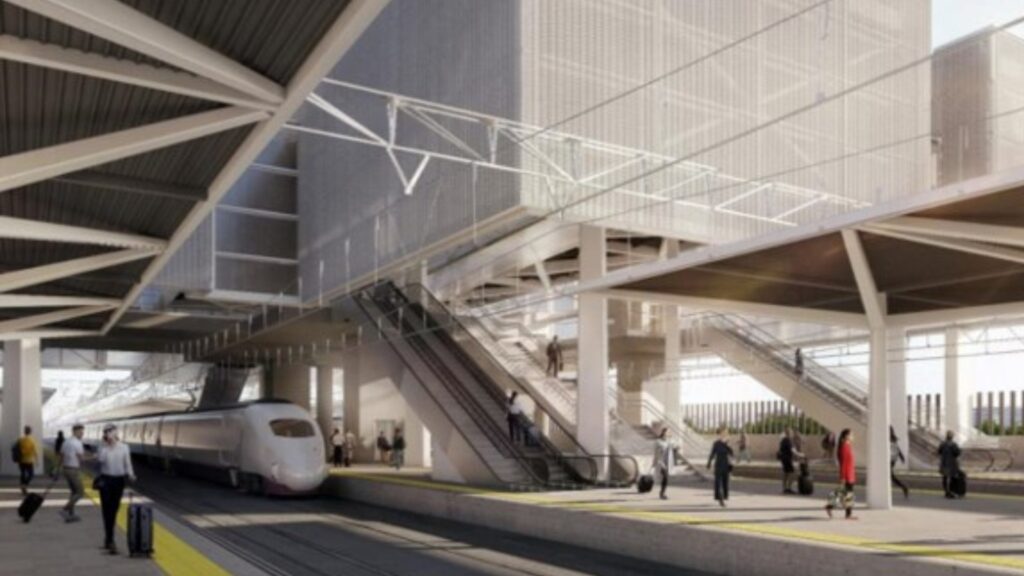 El Canal de Acceso transforma la entrada ferroviaria a Valencia: así avanzan las obras del futuro túnel 7 Infografia Joaquin Sorolla 1