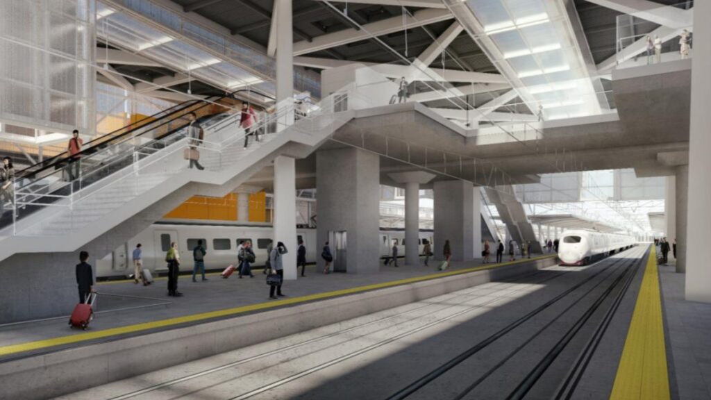 El Canal de Acceso transforma la entrada ferroviaria a Valencia: así avanzan las obras del futuro túnel 4 Infografia Joaquin Sorolla 3