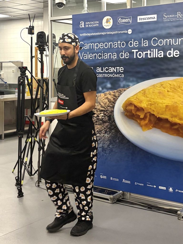 Una tortilla de all i pebre creada en Benimaclet segunda mejor de la Comunitat y rumbo a la final nacional 4