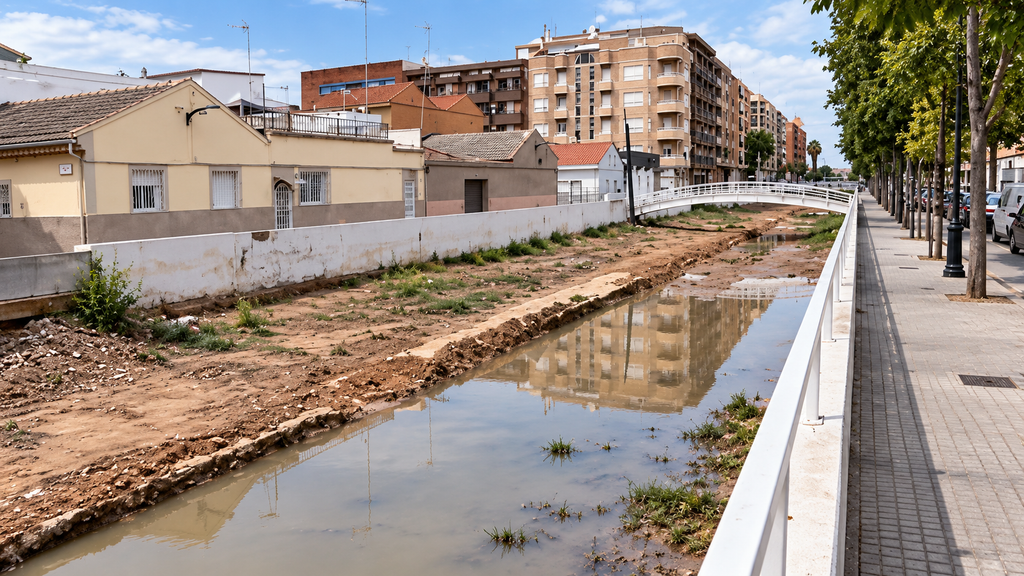 tunel propio al barranc de la Saleta a Aldaia 2